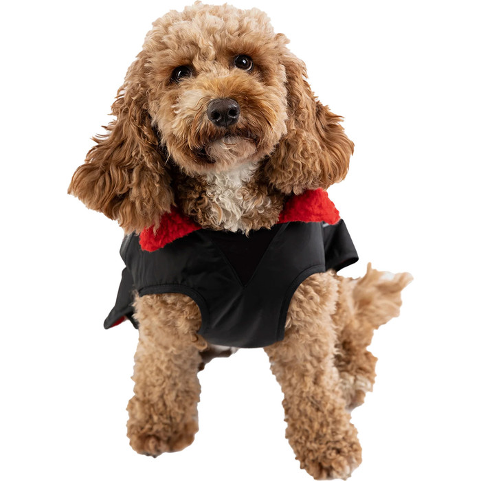 2024 Dryrobe Dog Coat V3 DRV3 - Black / Red